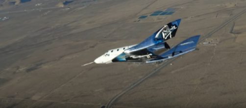 VSS Unity - First Suborbital Flight. [Image source/SciNews YouTube video]