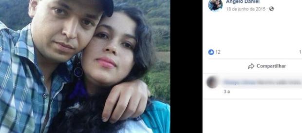 Jéssica Cristina Pina morreu com tiros de espingarda; Angelo Daniel Lima se matou em seguida — Foto: Reprodução/Facebook Jéssica Cristina Pina morreu com tiros de espingarda; Angelo Daniel Lima se matou em seguida — Foto: Reprodução/Facebook