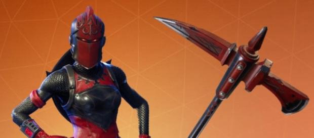 Nuova skin per il cavaliere rosso di Fortnite Nuova skin per il cavaliere rosso di Fortnite