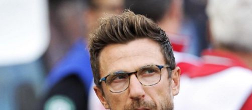 Momento di grande tensione per mister Eusebio Di Francesco.