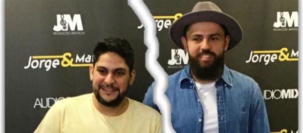 Jorge e Mateus estão sem se falar (Reprodução/Abril) Jorge e Mateus estão sem se falar (Reprodução/Abril)