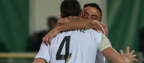 Carpi-Salernitana 3-2: la gioia dei calciatori emiliani, terzo ko di fila per i granata