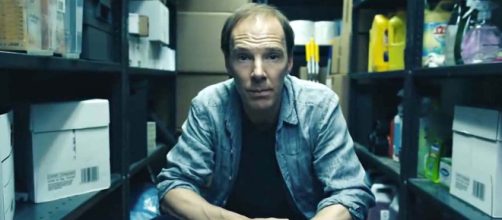 Firm Remainer Benedict Cumberbatch plays a balding Dominic Cummings, Leave campaign manager in "Brexit." [Image HBO/YouTube]