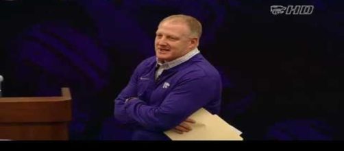 Kansas State football coach. - [K State Sports / YouTube screencap