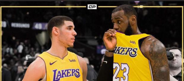 LeBron James et Lonzo Ball ont vu triple cette nuit. LeBron James et Lonzo Ball ont vu triple cette nuit.