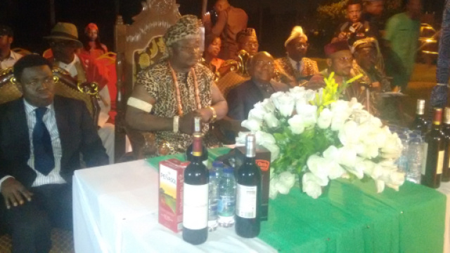 Sa majesté Nnamdi Nwosu Mast 1er chef supérieur de la communauté Nigériane au Cameroun © Odile Pahai