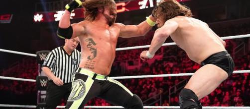 AJ Styles battled Daniel Bryan for the WWE Championship at TLC 2018. - [WWE / YouTube screencap]