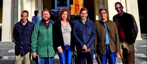 La Gestora Electoral de Demòcrates Valencians reunida en Pego