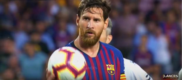 Leo Messi (Imagem via Youtube) Leo Messi (Imagem via Youtube)