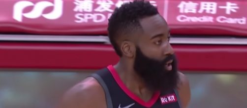James Harden put up 47 points in a Rockets win on Monday (Dec. 17). [Image via NBA/YouTube screencap]