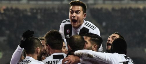 Juventus durante l'esultanza per il gol di Ronaldo (sito: foxsport.it)