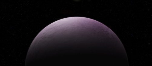 Un'illustrazione del nuovo pianeta nano 2018 VG18, soprannominato "Farout" (Credit: Roberto Molar Candanosa / Carnegie Institution for Science.)