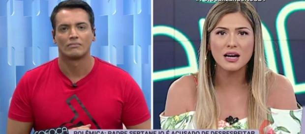 Lívia Andrade se defende da acusação de maltratar funcionários do SBT - (Reprodução/SBT) Lívia Andrade se defende da acusação de maltratar funcionários do SBT - (Reprodução/SBT)