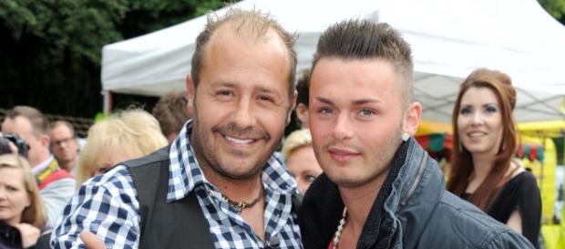 Willi Herren mit seinem Sohn Stefano Willi Herren mit seinem Sohn Stefano