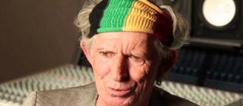 Rocker Keith Richards turned 75 years old on Tuesday (December 18). [USA Today / YouTube screencap]