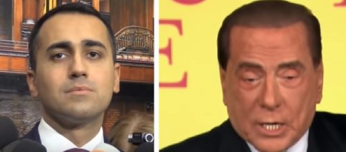 Di Maio e Berlusconi (Ph. Youtube)