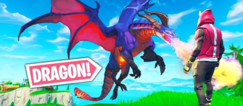 Dragons may come to Fortnite Battle Royale soon. [Image source: Fortnite SparkTV / YouTube]