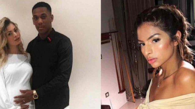 Anthony Martial, accusée d'avoir trompé Mélanie Da Cruz avec une mannequin, alors qu'elle était enceinte de huit mois.