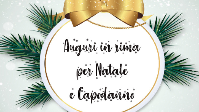 Auguri ad effetto per Natale e Capodanno 2019