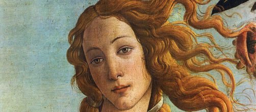 Detail of Sandro Botticelli's Birth of Venus [Image source: Uffizi Galleries Source/Photographer scan of print]