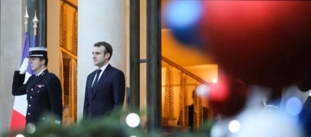 Emmanuel Macron en réveillon de Noël avec les soldats français au Tchad Emmanuel Macron en réveillon de Noël avec les soldats français au Tchad