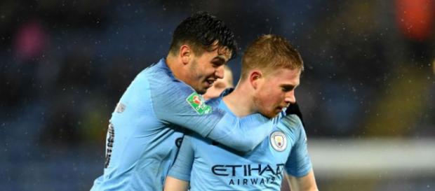 Eric García, titular con el City, salido del Barcelona de Murillo Eric García, titular con el City, salido del Barcelona de Murillo