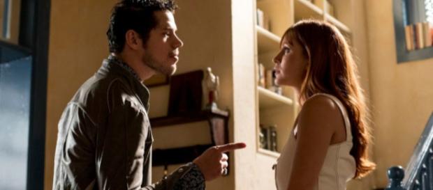 Luz quer que Júnior empregue Geandro (Reprodução/Globo) Luz quer que Júnior empregue Geandro (Reprodução/Globo)