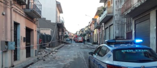 Terremoto a Catania: paura e gente in strada