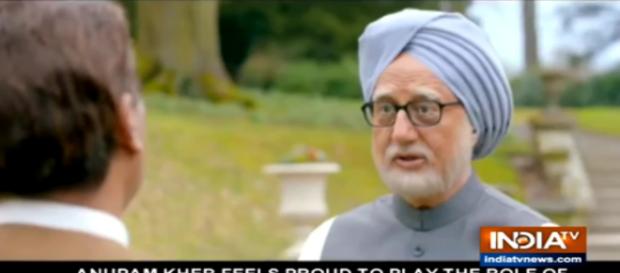 Anupam Kher as PM Man Mohan Singh- Pht credit - India today/youtube.com Anupam Kher as PM Man Mohan Singh- Pht credit - India today/youtube.com