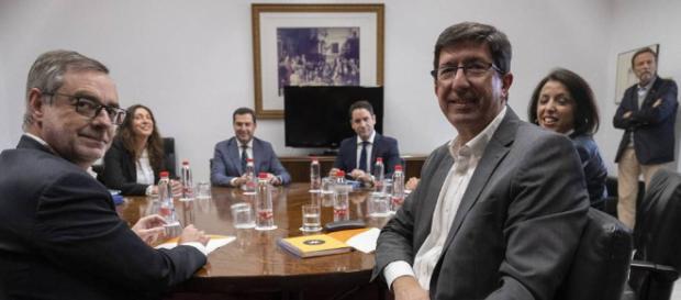 PP y Ciudadanos logran llegar a un pacto para gobernar Andalucía PP y Ciudadanos logran llegar a un pacto para gobernar Andalucía