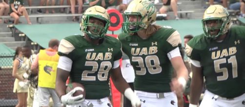 Michael Lockhart went from unknown UAB commit to hot property this week. [Image via UAB Athletics/YouTube]