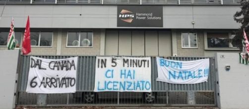 Varese, azienda canadese licenzia 40 dipendenti in Italia prima di Natale