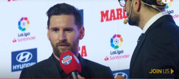 Leo Messi (Imagem via Youtube) Leo Messi (Imagem via Youtube)