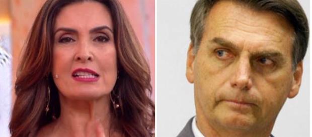 Possível indireta de Fátima Bernardes para Bolsonaro foi dada no último dia 27, ao vivo, no Encontro, da Globo. (Foto Reprodução) Possível indireta de Fátima Bernardes para Bolsonaro foi dada no último dia 27, ao vivo, no Encontro, da Globo. (Foto Reprodução)