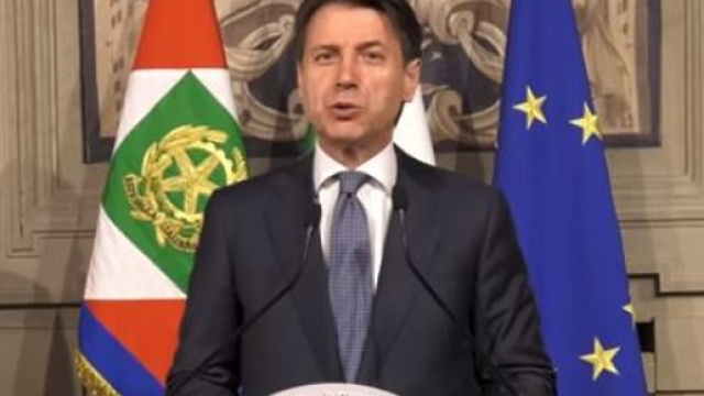 Il presidente del Consiglio Giuseppe Conte