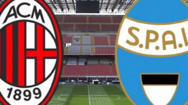 Milan-Spal il 29 dicembre su DAZN