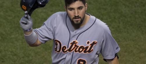 An image of Nicholas Castellanos. [image source: Keith Allison- Wikimedia Commons]