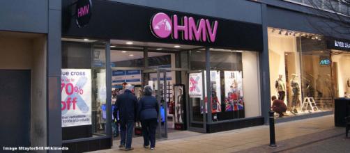 Anyone with HMV gift cards should cash them in now as the shops may close. [Image Mtaylor848/Wikimedia]