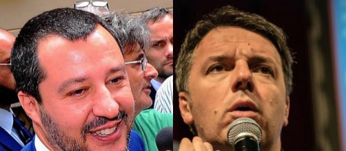Nuovo scontro social tra Matteo Salvini e Matteo Renzi