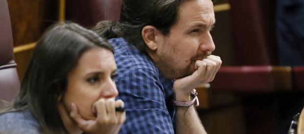 Pablo Iglesias e Irene Montero Pablo Iglesias e Irene Montero