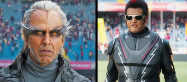 Robot 2.0 with Rajni and Akshay. Photo- image credit- Dharma productions Robot 2.0 with Rajni and Akshay. Photo- image credit- Dharma productions