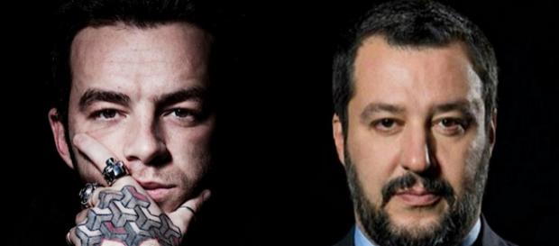 Salmo e Salvini: ricomincia lo scontro. Salmo e Salvini: ricomincia lo scontro.