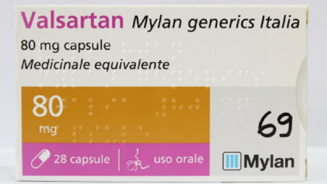 Valsartan Mylan ritirato dalle farmacie. I lotti interessati