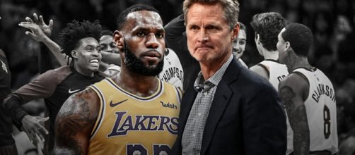 LeBron James and Steve Kerr [Image by Clutchpoints / Instagram]