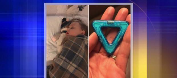Wisconsin mom warns others after boy swallowed 13 magnets from ... Facebook via whnt.com Wisconsin mom warns others after boy swallowed 13 magnets from ... Facebook via whnt.com