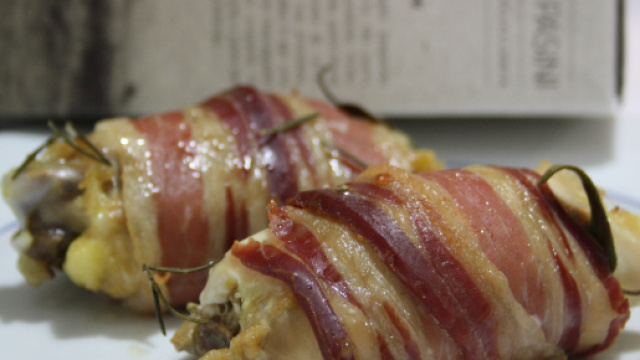 Involtini di pollo con bacon e senape | Grembiule da cucina - wordpress.com