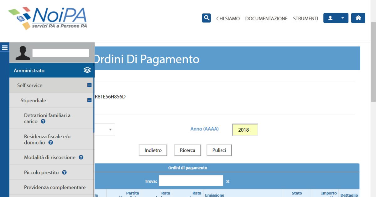 Noipa, emissione gennaio è possibile consultare ordine di pagamento