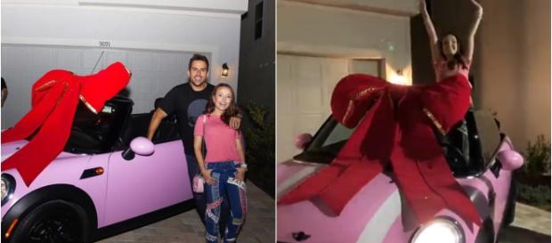 Larissa Manoela e seu carro (Reprodução Instagram Larissa Manoela) Larissa Manoela e seu carro (Reprodução Instagram Larissa Manoela)