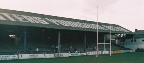 One of the oldest stadiums in Rugby League, Thrum Hall witnessed many a rip-roaring encounter. Image Source - twitter.com
