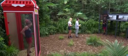 Rita and James try to earn meals in Stars of the Silver Scream (Image credit: I'm A Celebrity....Get Me Out Of Here!/ITV YouTube.com)